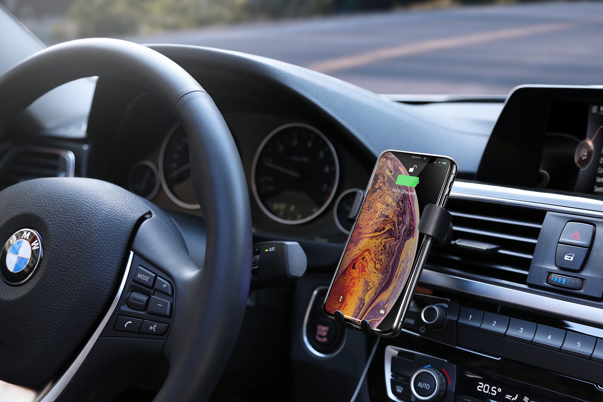 HyperJuice Wireless Car Charger