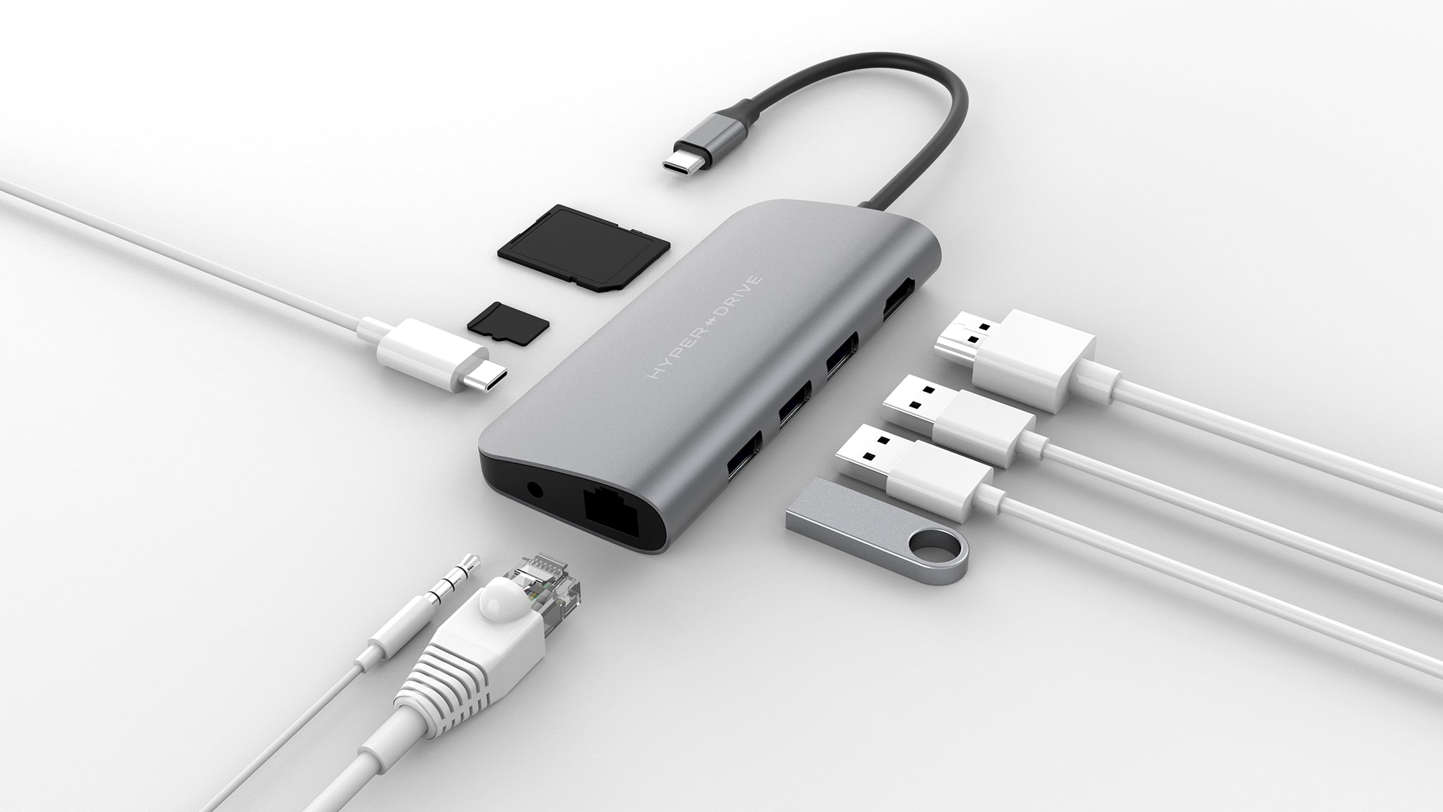 HyperDrive POWER 9-in-1 USB-C Hub