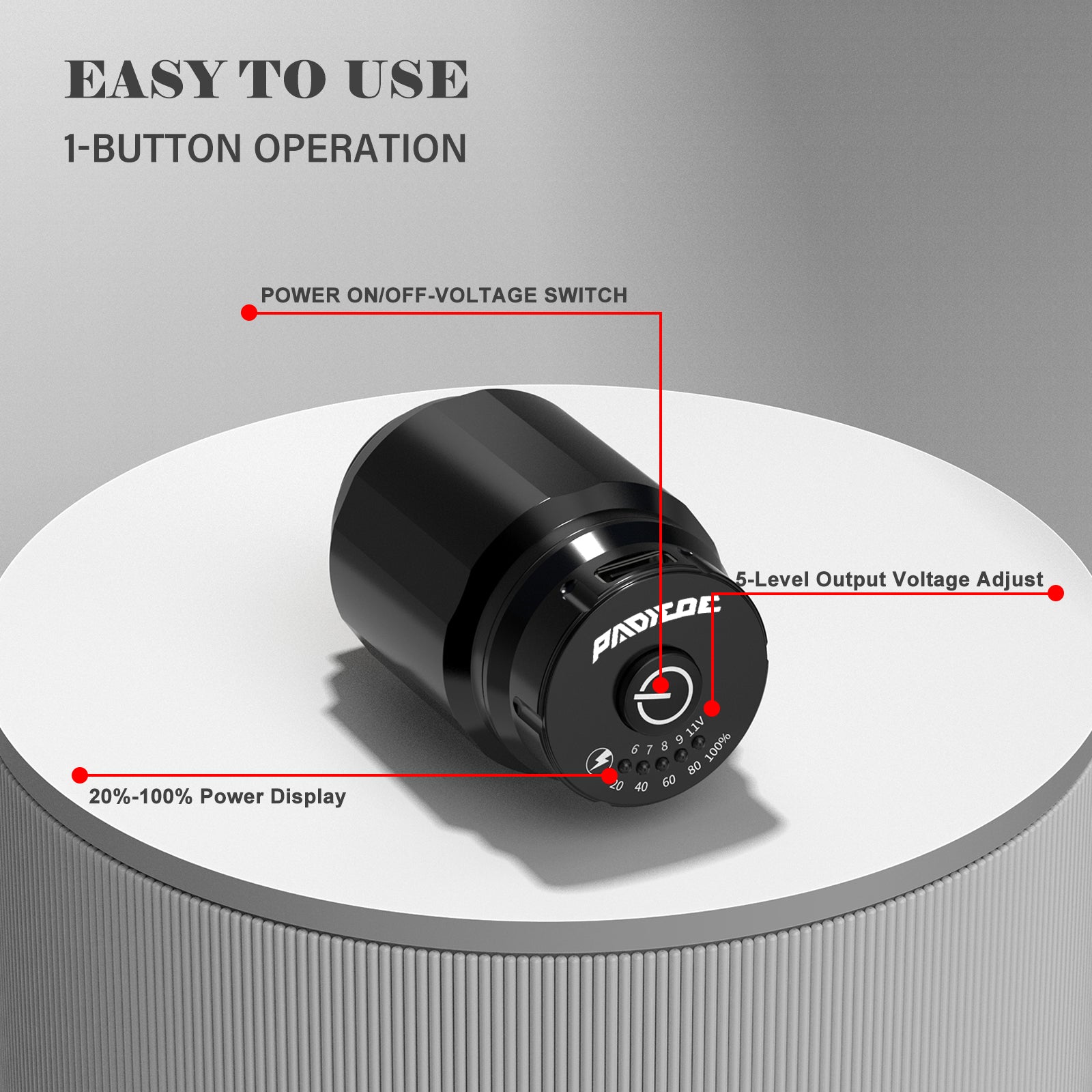 Wireless Tattoo Power Supply WB10