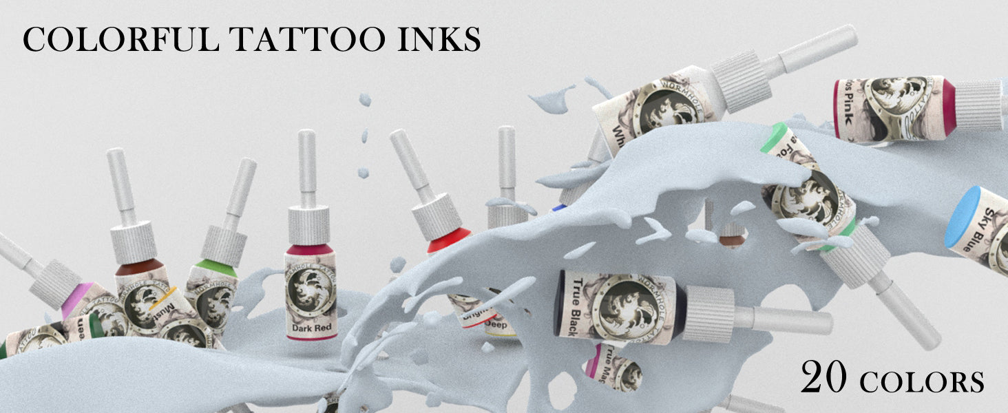 Tattoo Pen Kit With Cartridges Needles