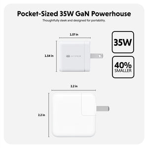 HYPERJUICE 35W USB-C GaN Charger