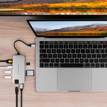 Load image into Gallery viewer, HyperDrive SLIM 8-in-1 USB-C Hub
