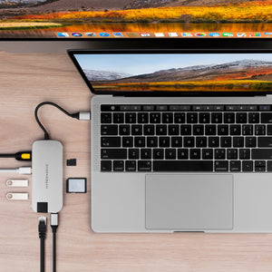 HyperDrive SLIM 8-in-1 USB-C Hub