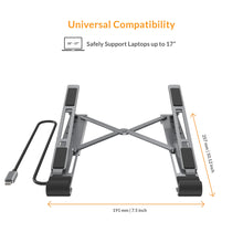 Load image into Gallery viewer, HyperDrive 7-in-1 USB-C Hub Stand
