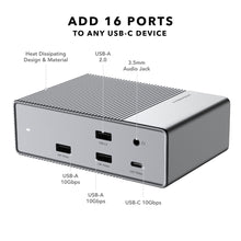 Load image into Gallery viewer, HyperDrive GEN2 16-in-1 USB-C Docking Station
