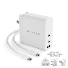 Load image into Gallery viewer, HyperJuice 140W PD 3.1 USB-C GaN Charger With Adapters
