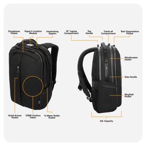 HyperPack Pro with Apple Find My Compatible Location Module