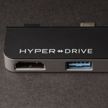 Load and play video in Gallery viewer, HyperDrive 4-in-1 USB-C Hub
