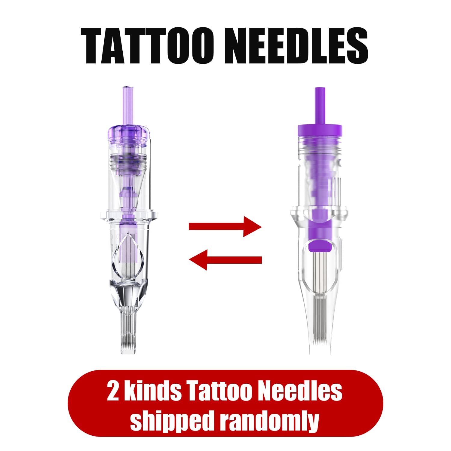 Tattoo Pen Kit with 20 Tattoo Cartridge Needles