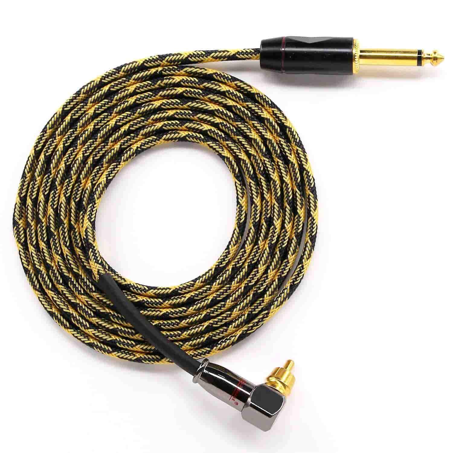 Padieoe Tattoo Clip Cords 6.5 Feet 2M RCA