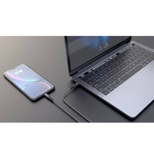 HyperDrive Tough USB-C to Lightning Cable (6ft / 2m)